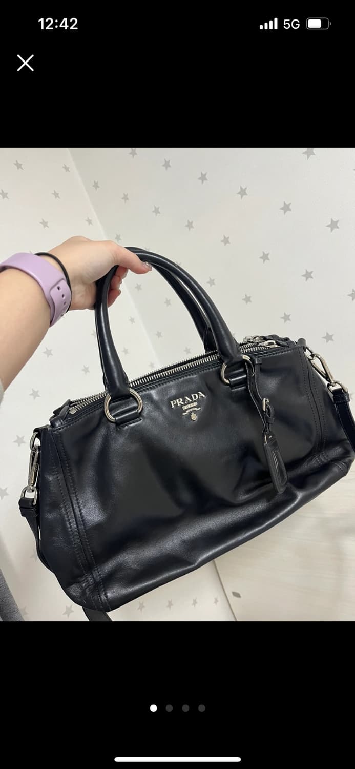 프라다 가죽 토트백 상품이미지1