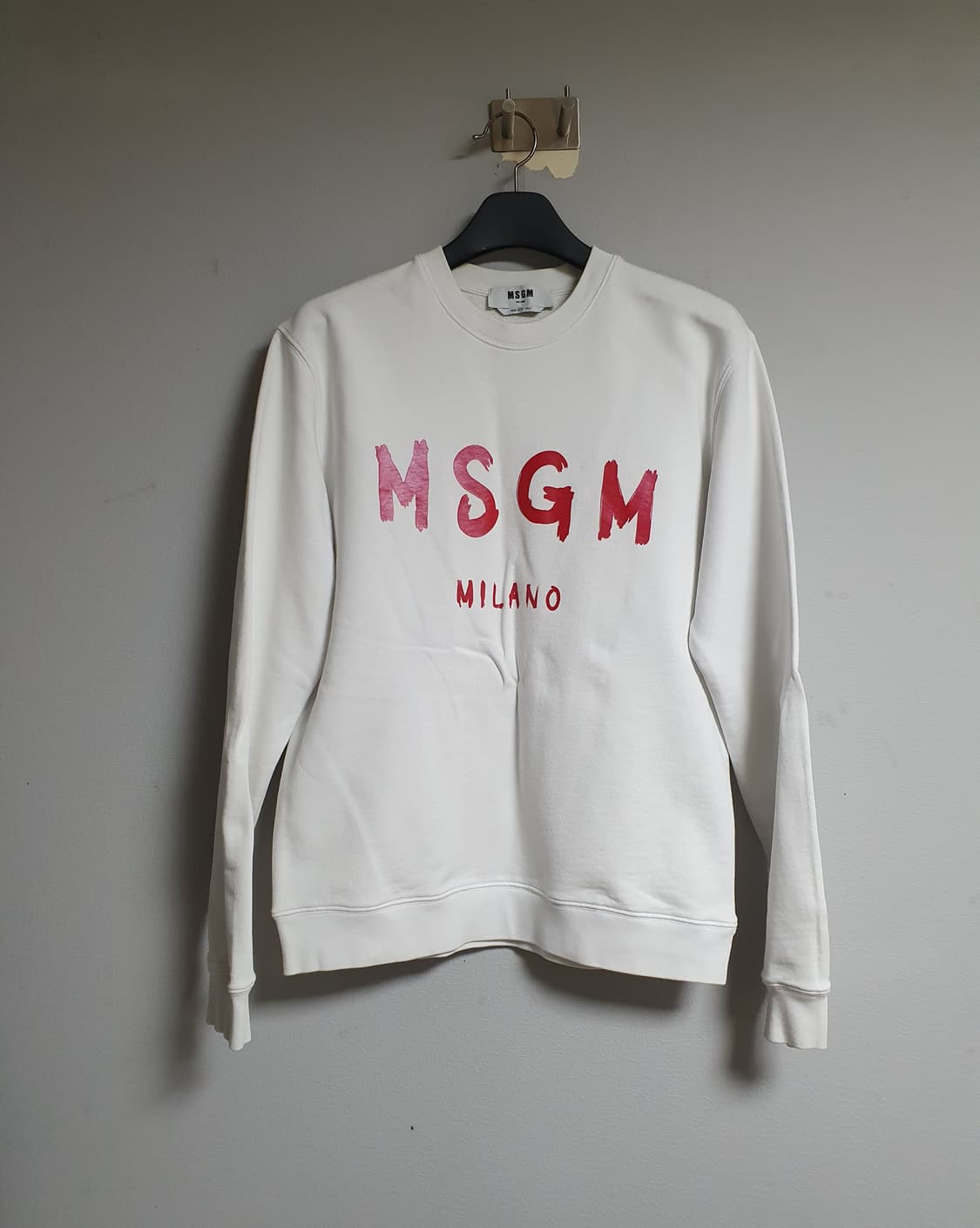 남여공용 MSGM 오버핏 맨투맨)100 상품이미지1