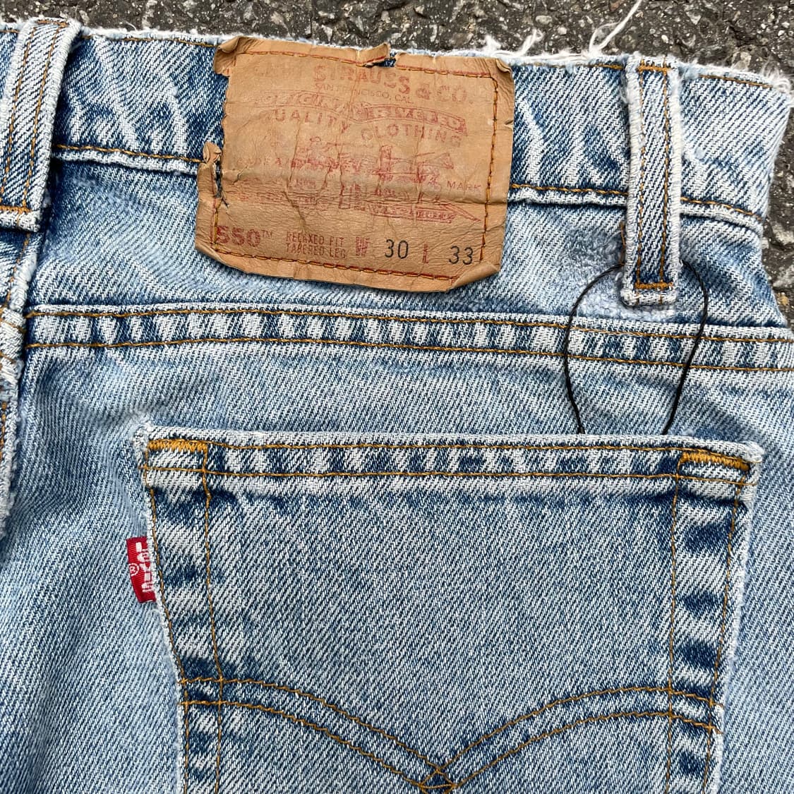 Usa 90s 리바이스 550 데님팬츠 p280  상품이미지8