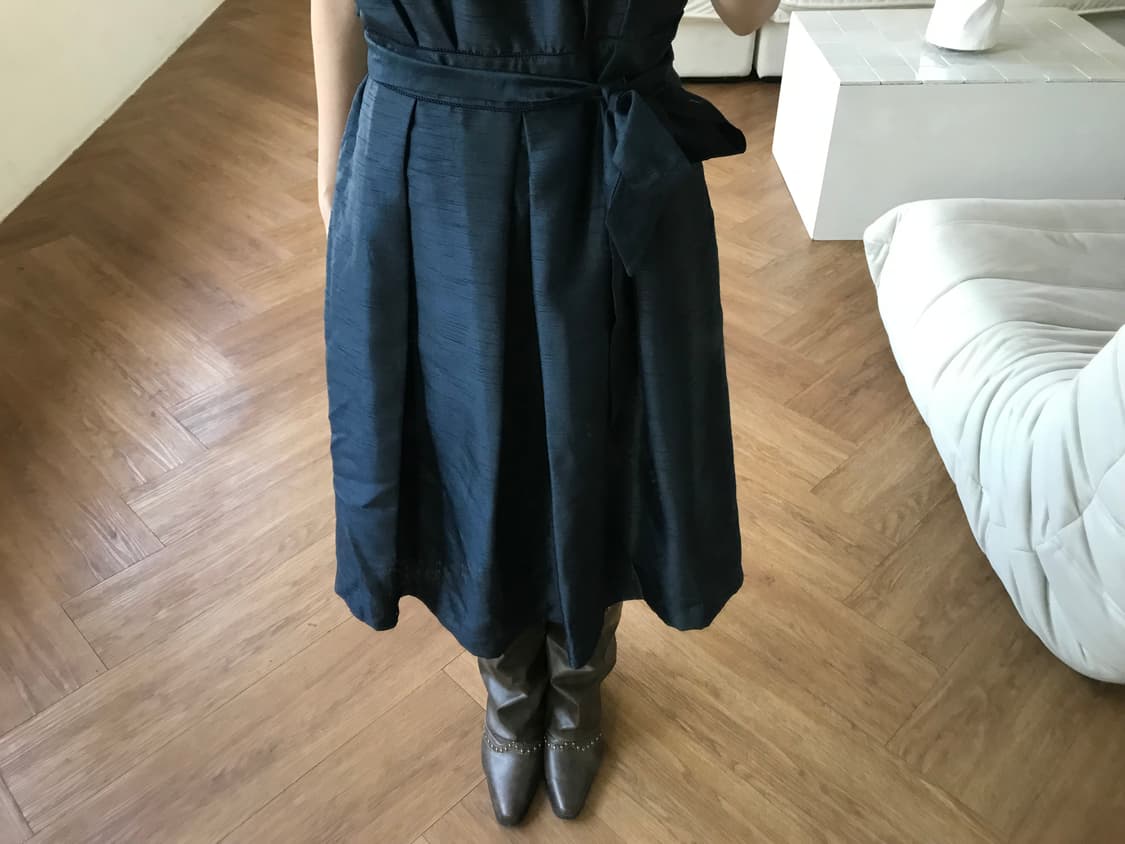 vintage strap navy one-piece 상품이미지9