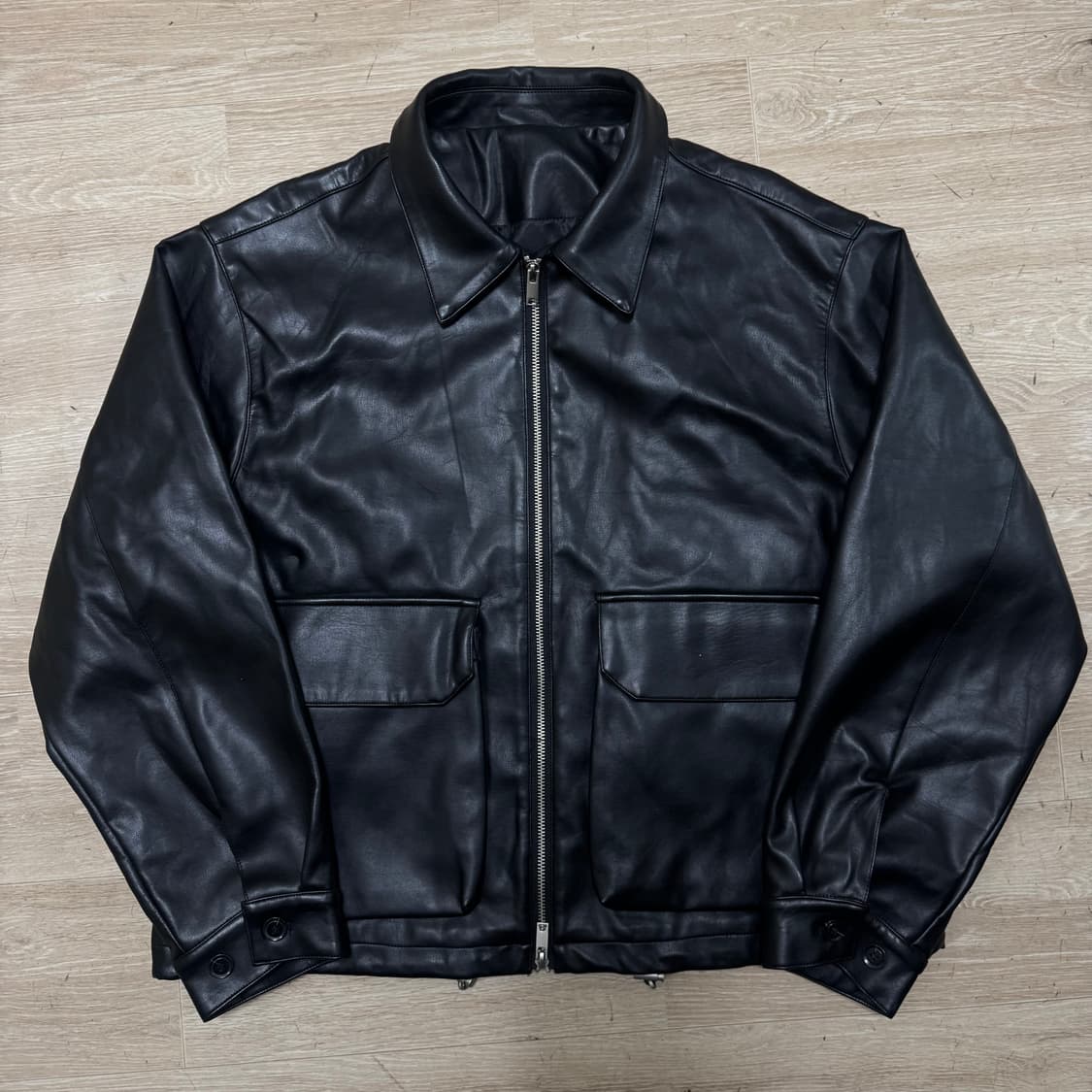 아이러니포르노 가죽 자켓 상품이미지1