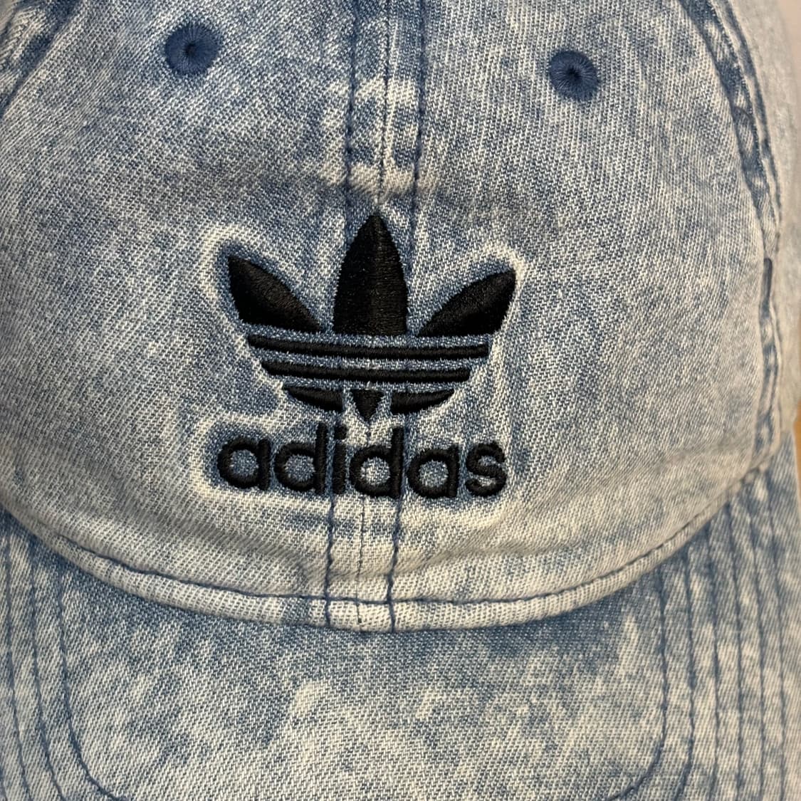 아디다스 데님 워싱 스티치 볼캡 OS 상품이미지5