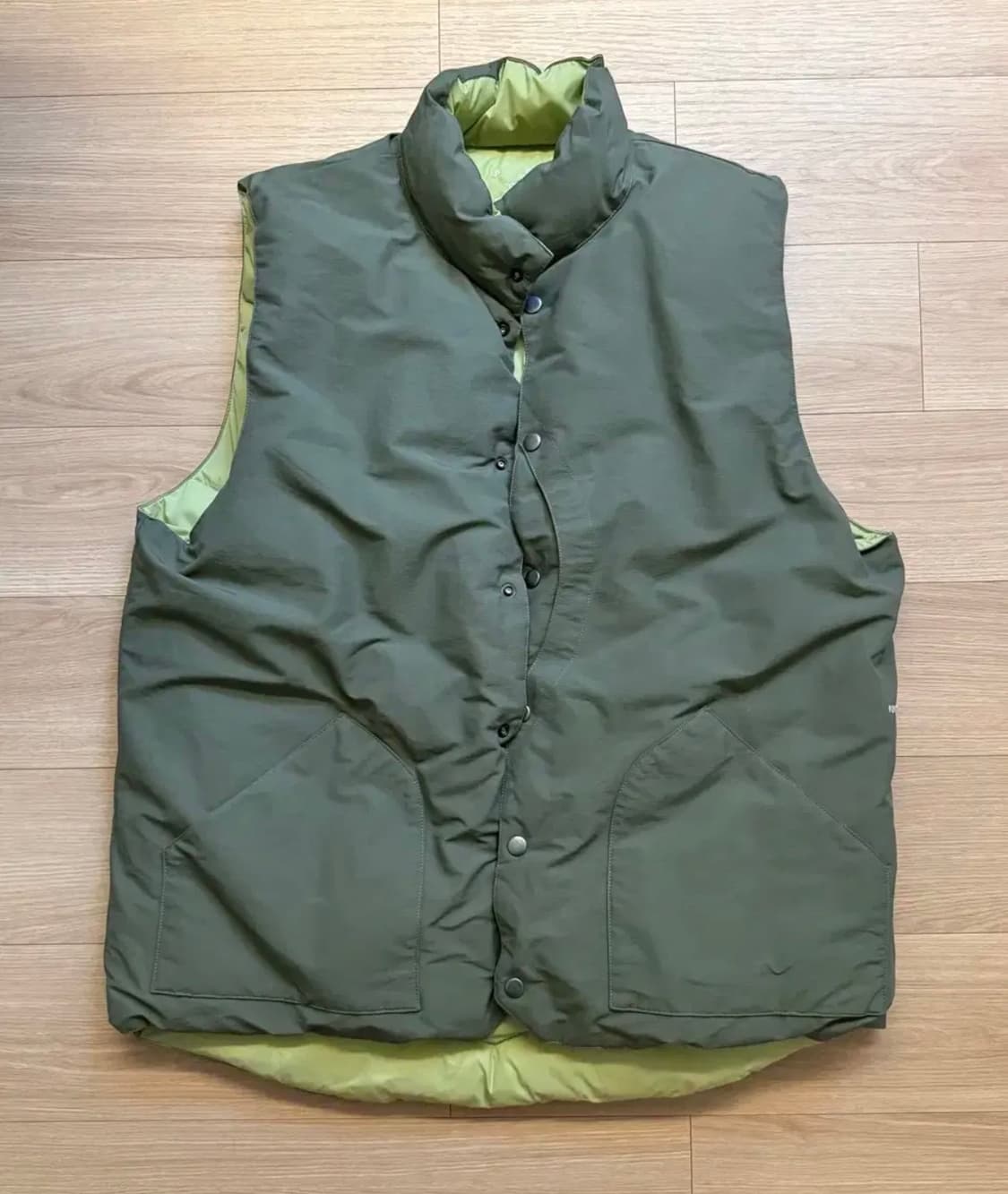 팝트레이딩 컴퍼니 Quilted Reversible Vest XL 상품이미지2