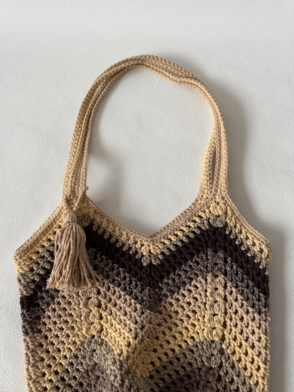 Pre owned 니트 숄더백 상품이미지4