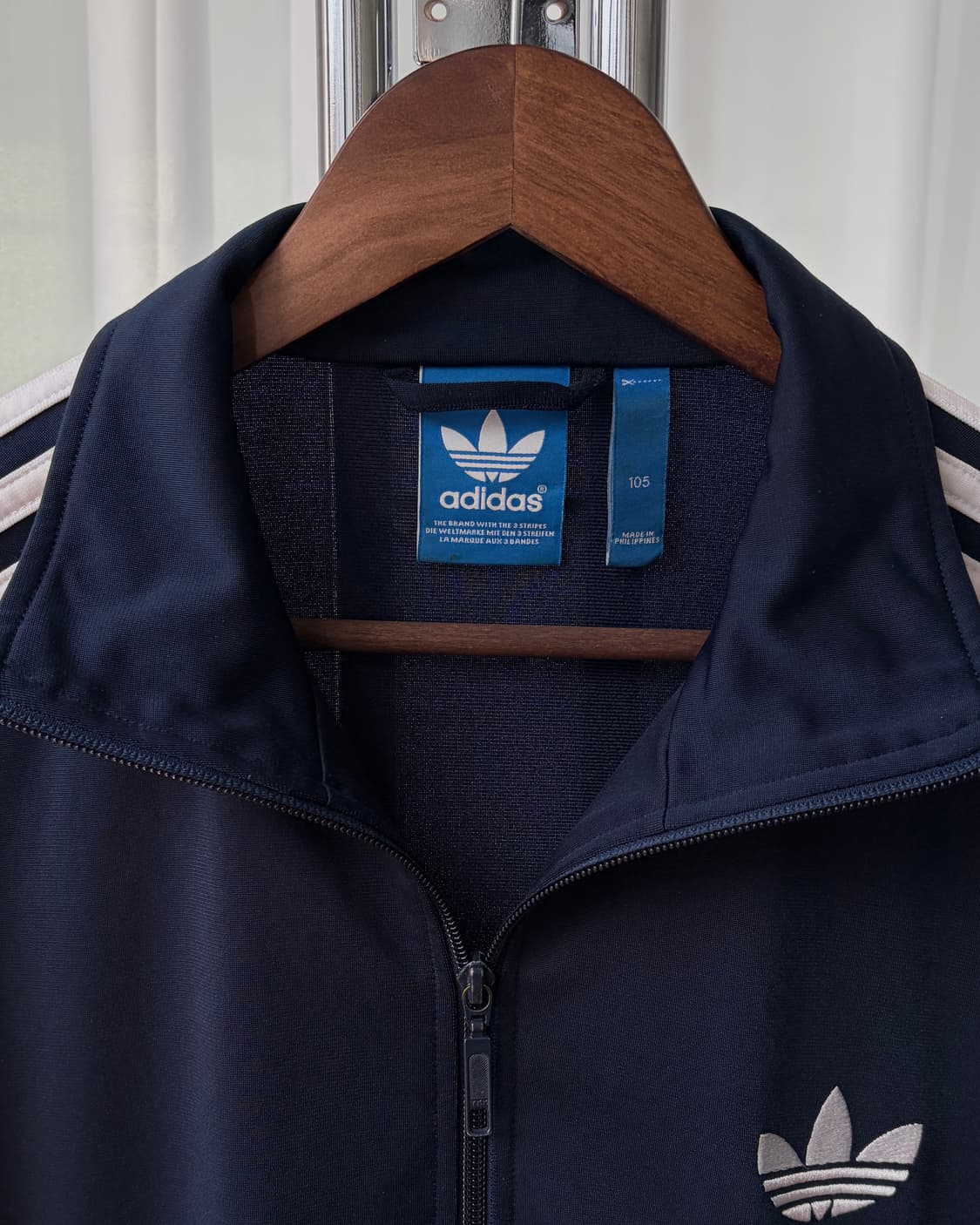 [XL]아디다스 구형 파이어버드 네이비 트랙탑 져지 상품이미지6