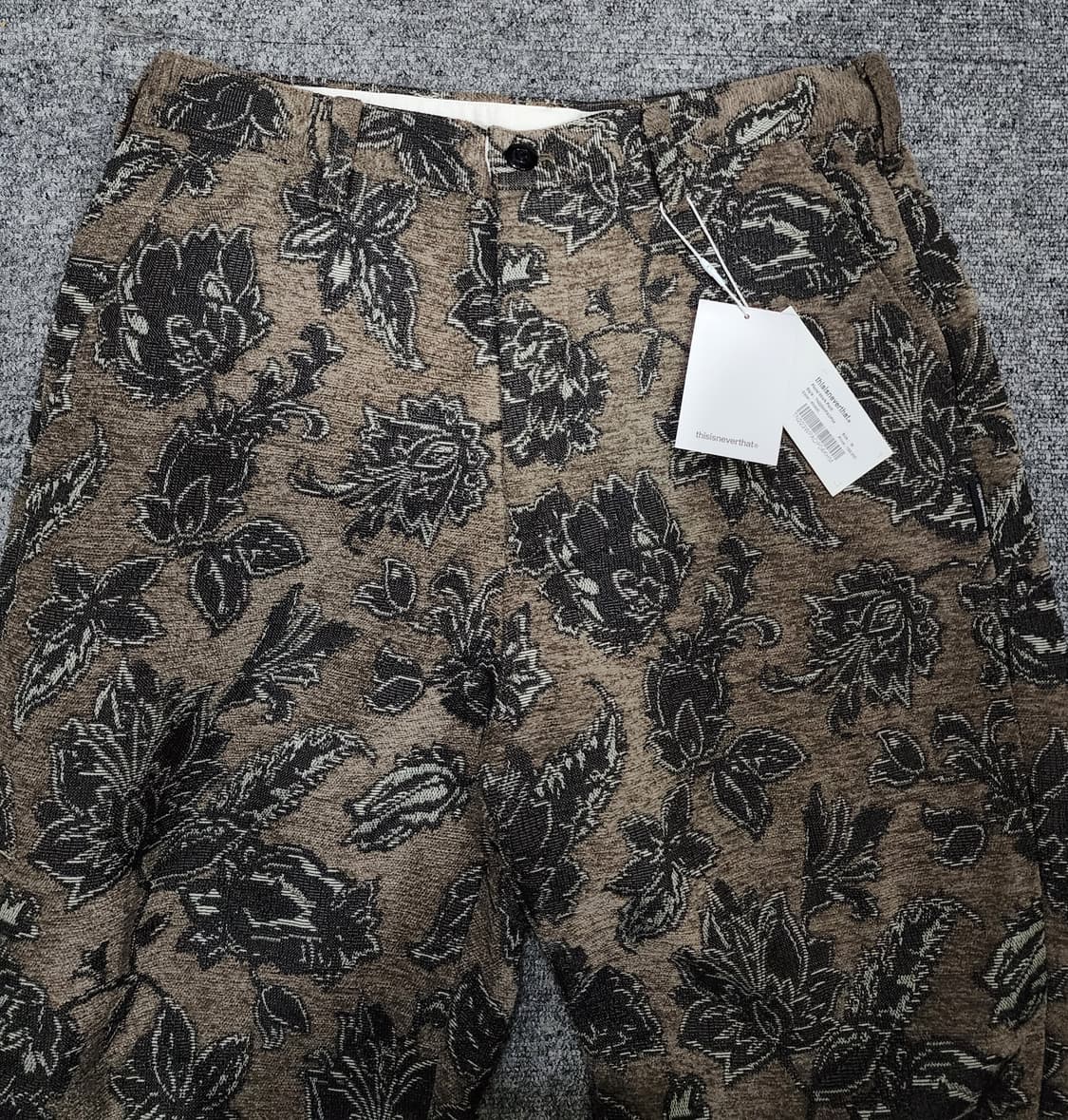 디스이즈네버댓 플로랄 패턴 워크 팬츠 M 상품이미지3