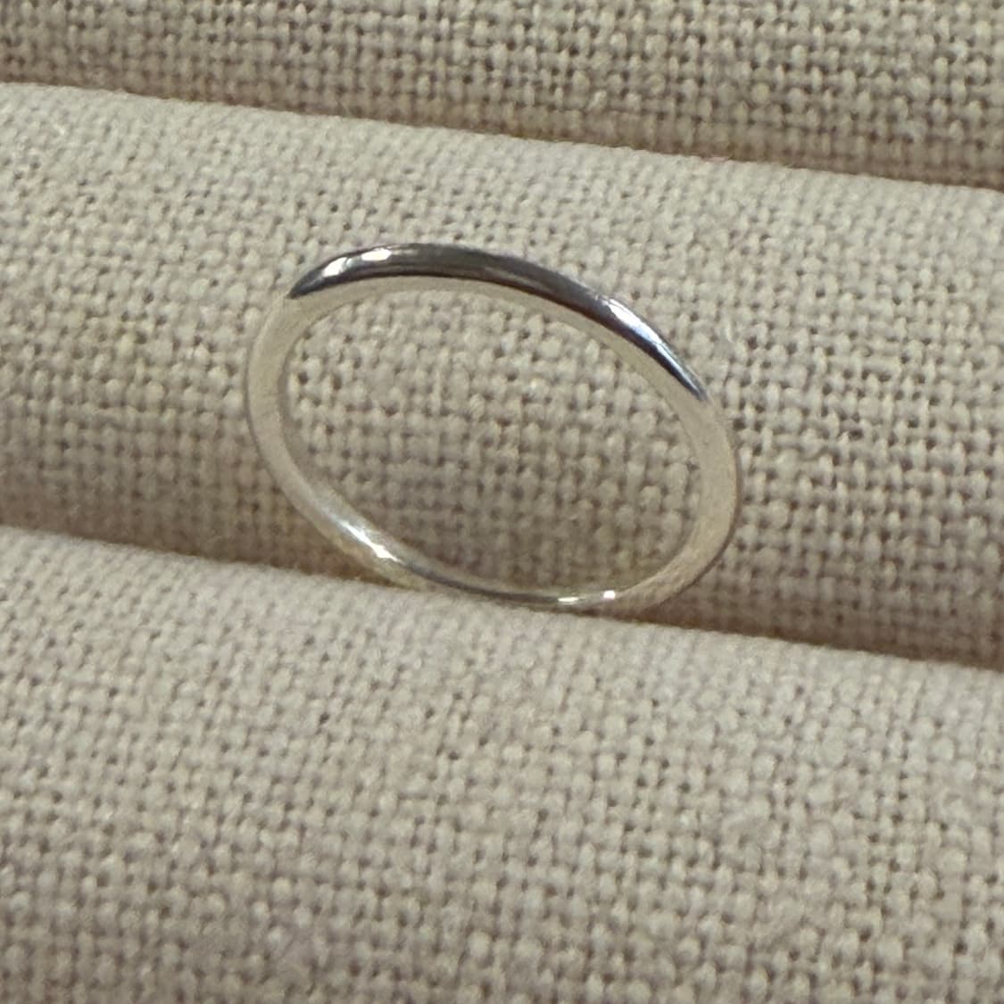 새상품 여성 신주 은도금 래이어드 무지 반지 상품이미지3