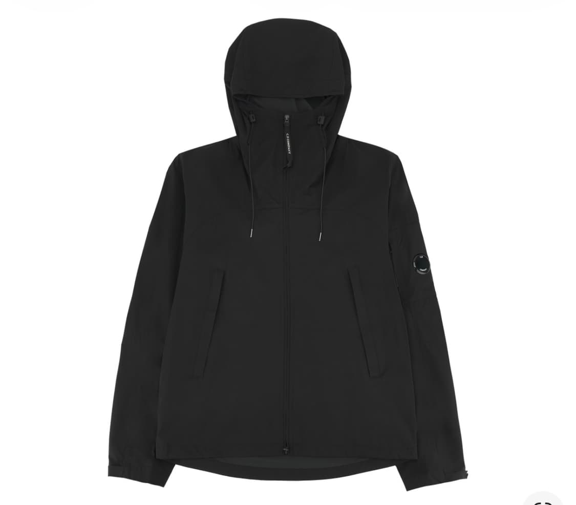 26ss C.P. 컴퍼니 렌즈 후드 자켓 블랙 L 상품이미지1