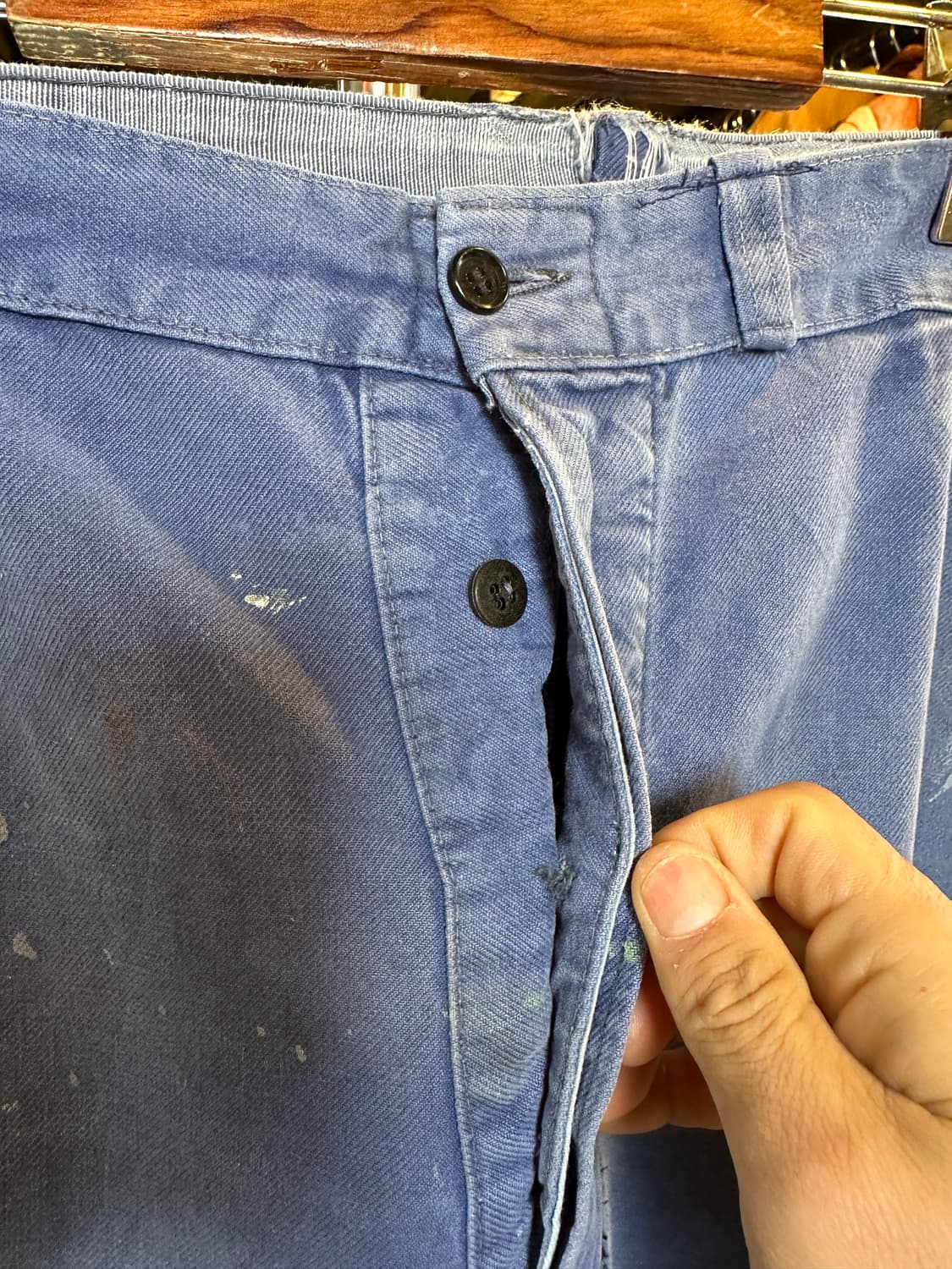 프렌치워크웨어 페인팅 프렌치 워크팬츠 상품이미지6