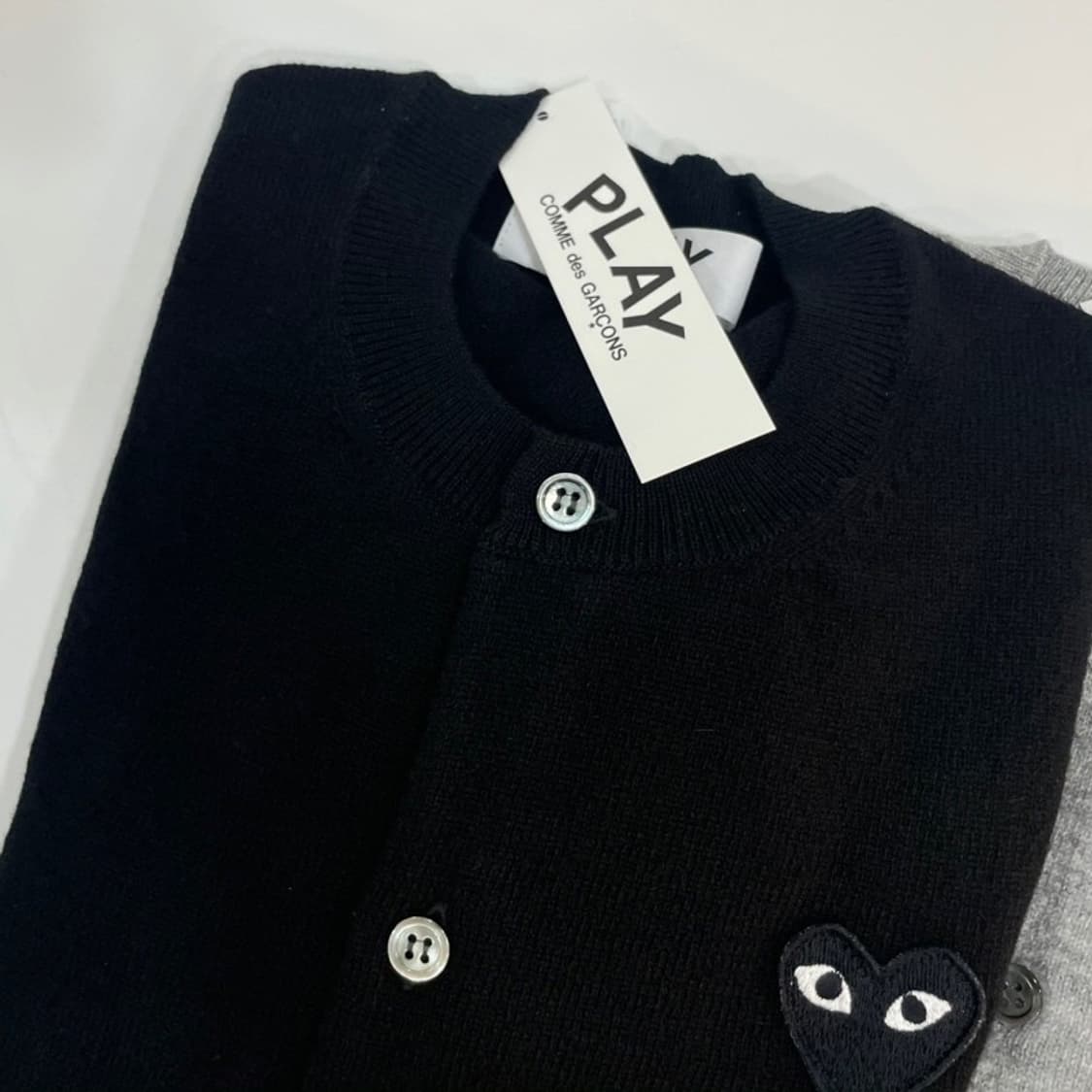 꼼데가르송 블랙와펜 여성 가디건 상품이미지1