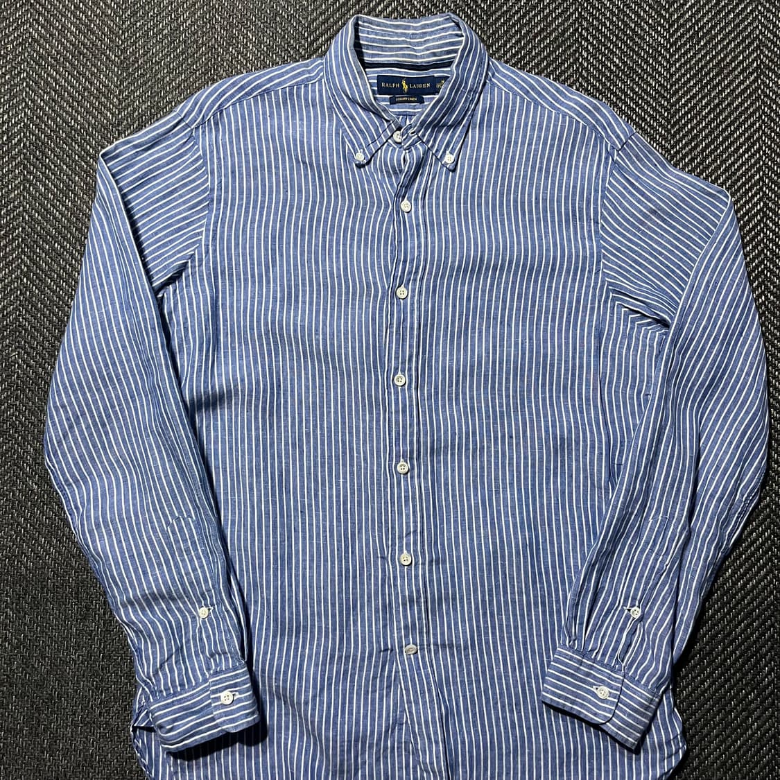 POLO 폴로 랄프로렌 스트라이프 린넨 셔츠 상품이미지2