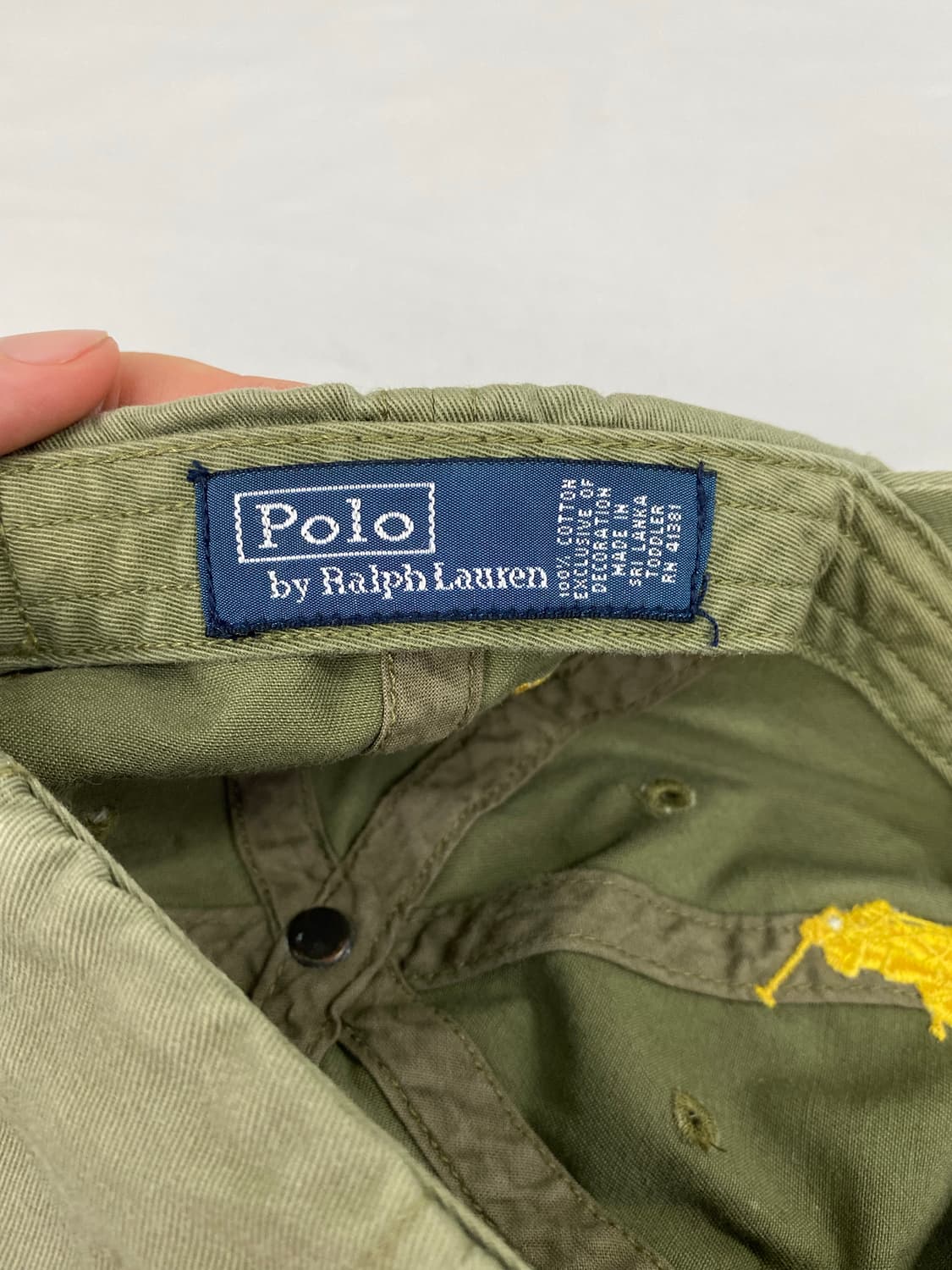 폴로 랄프로렌 빅포니 키즈 볼캡 상품이미지7