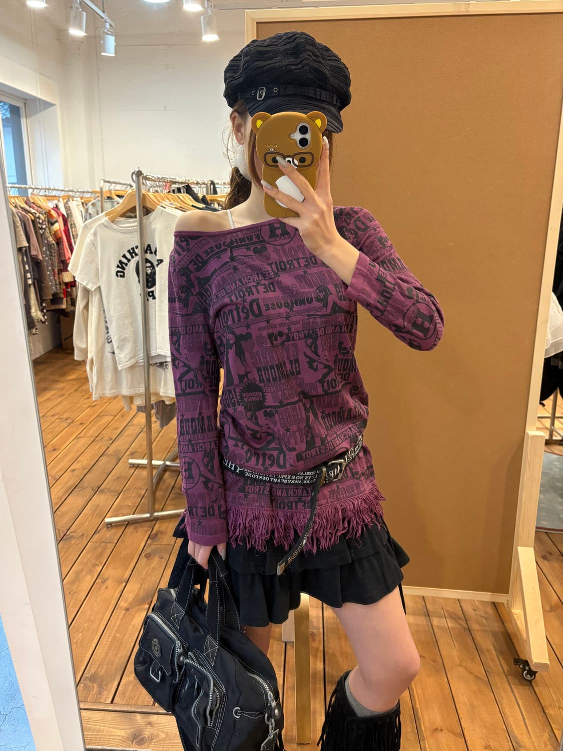 히스테릭글래머 테슬 롱슬리브 니트 상품이미지4