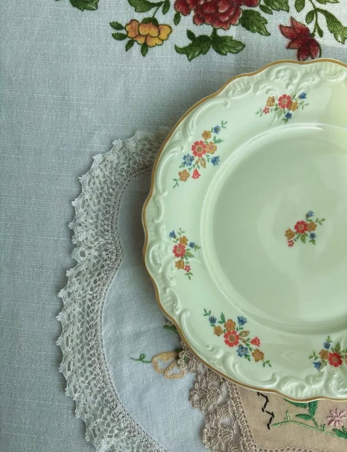 독일 올드 티르센로이트 바바리아 디저트 접시 상품이미지2