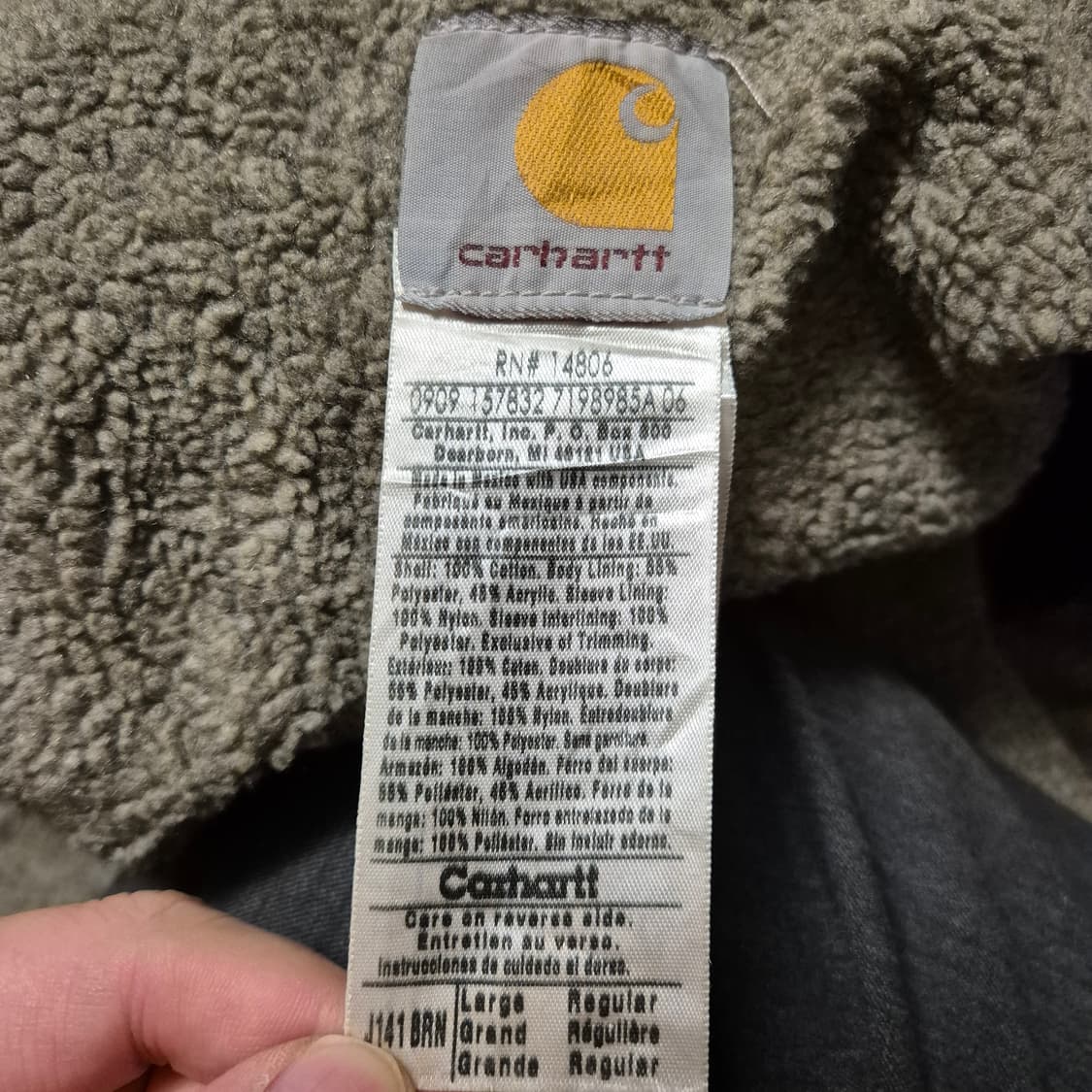 칼하트 워킹점퍼 상품이미지4