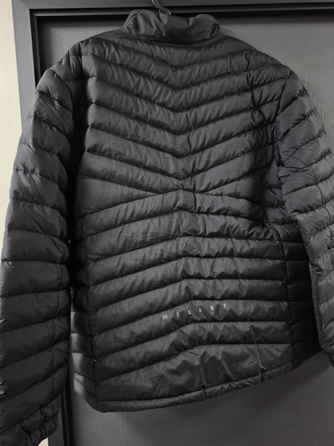 밀레 정품 오리털경량패딩 110사이즈 팝니다 상품이미지3