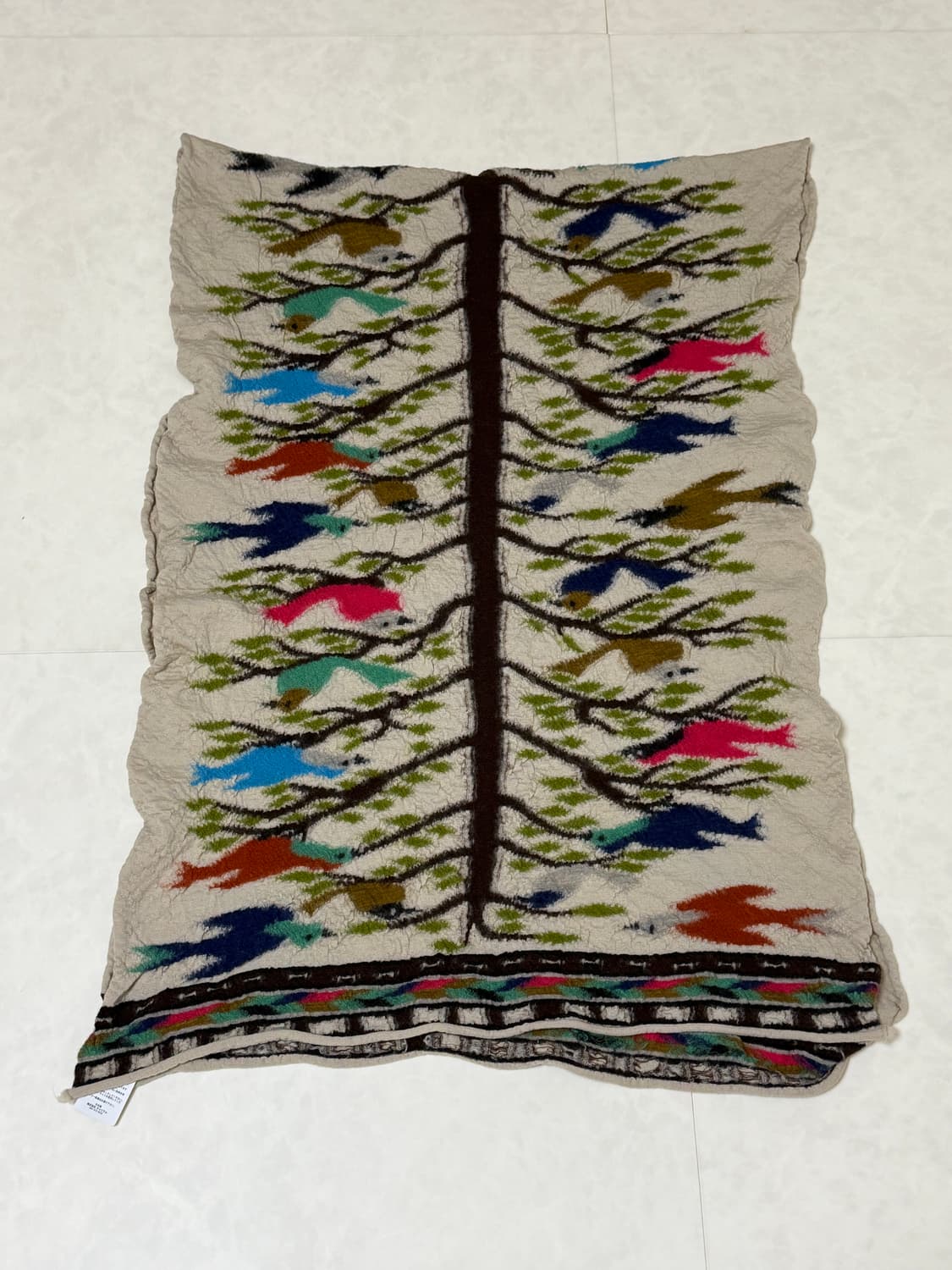 캐피탈 플러쉬 울 버드 트리 스카프 상품이미지3