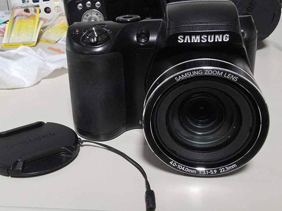삼성 블루 WB100 빈티지 디지털카메라(하자) 상품이미지1
