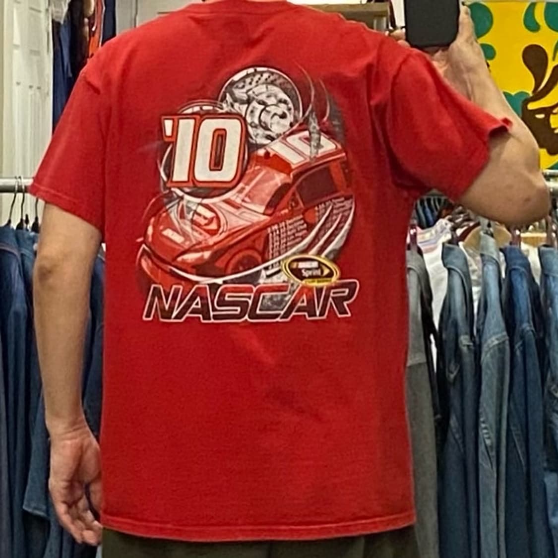 레어 00s USA 위너스서클 2010 나스카 반팔티셔 상품이미지1