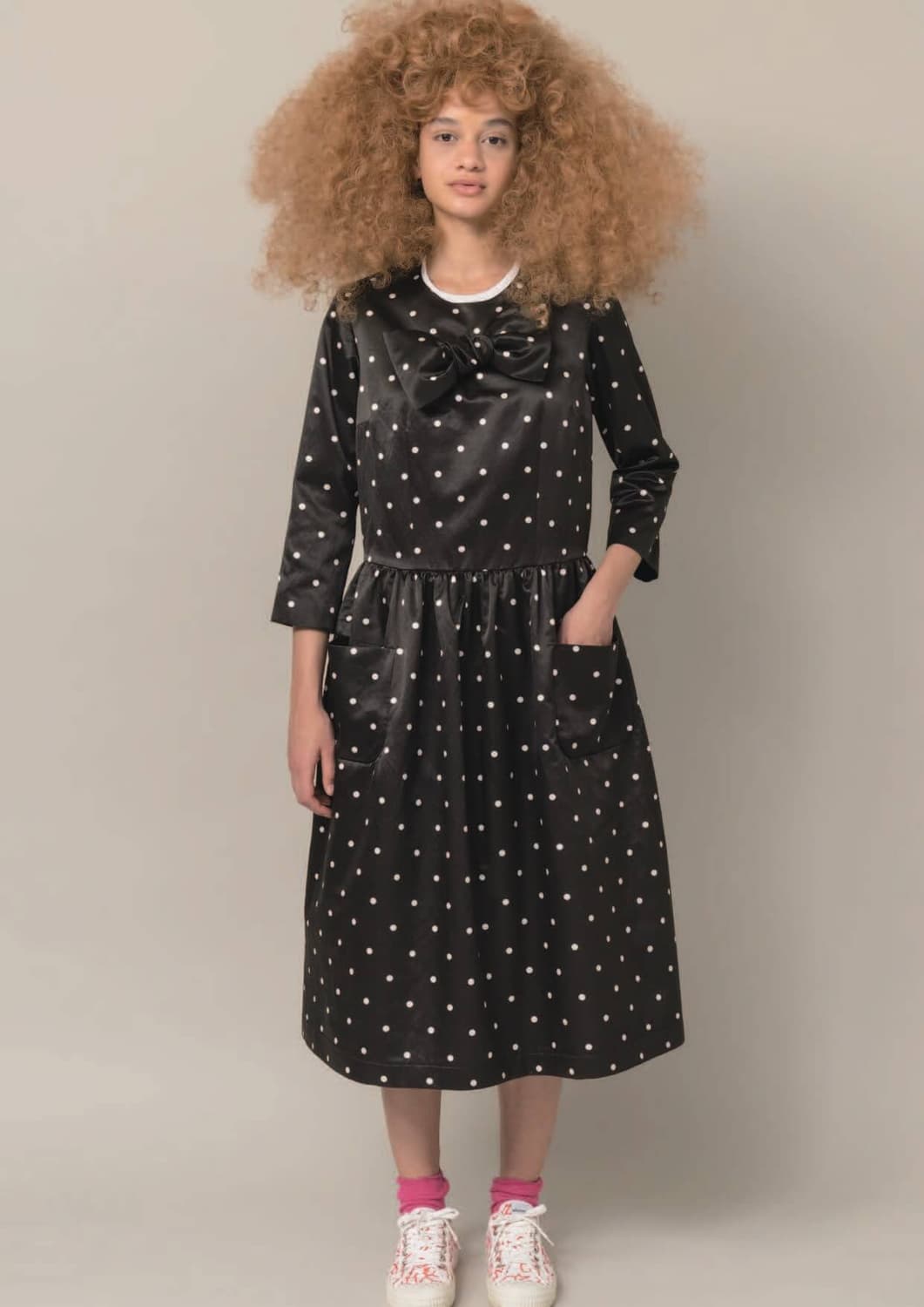 comme des garcons girl 도트 원피스 상품이미지2