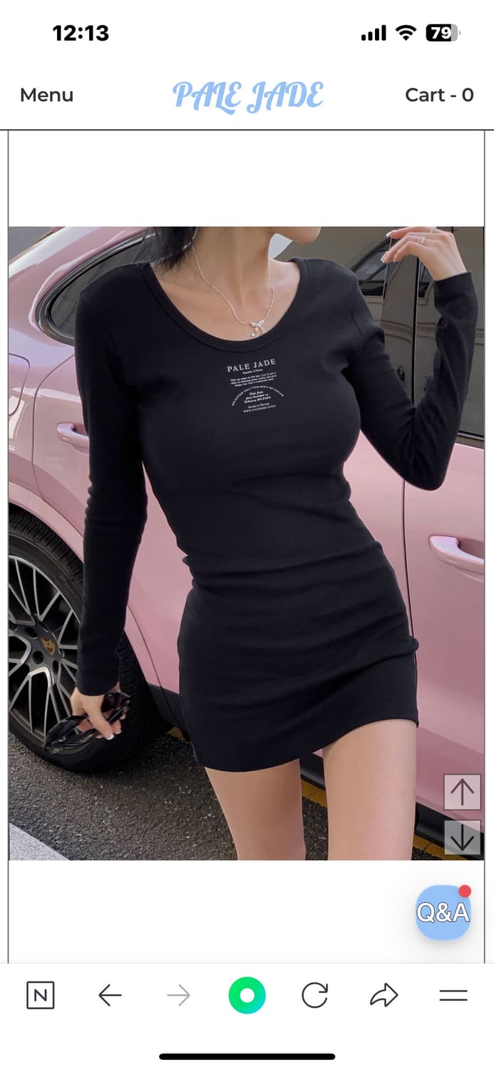 페일제이드 Basic Ribbed OPS - Long Sleeve 상품이미지1