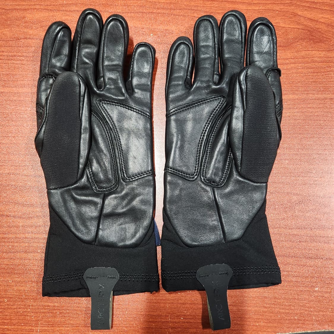 아크테릭스 블랙 가죽 장갑 XL 상품이미지2