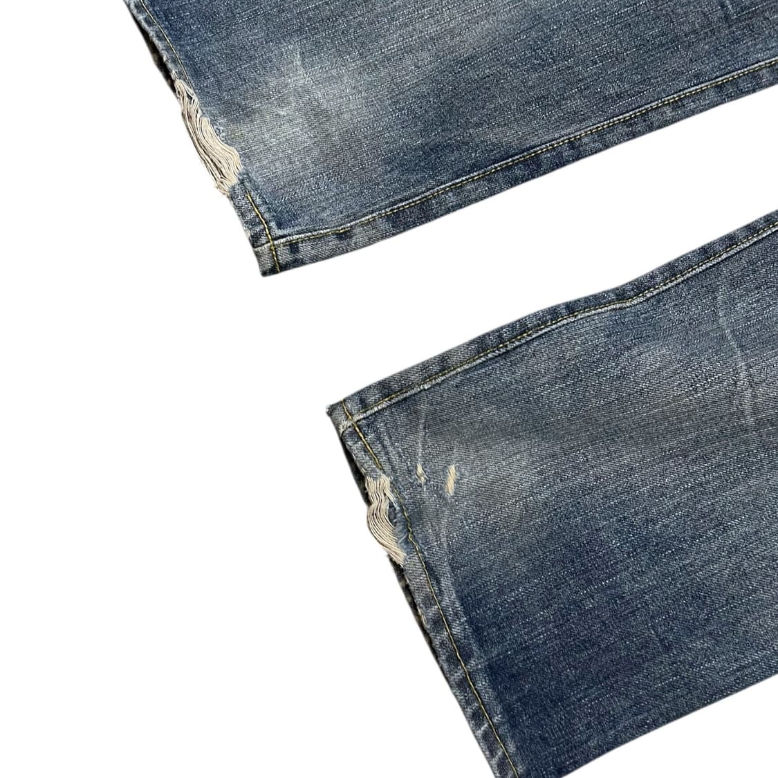 90s 리바이스 501XX 셀비지 찢청 데님팬츠 상품이미지10
