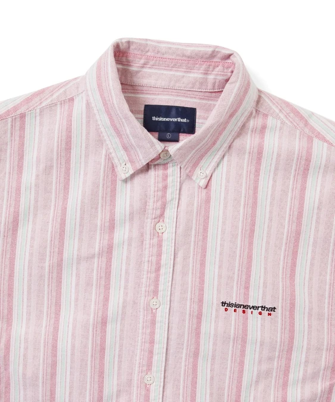디스이즈네버댓 oxford shirt pink 상품이미지1