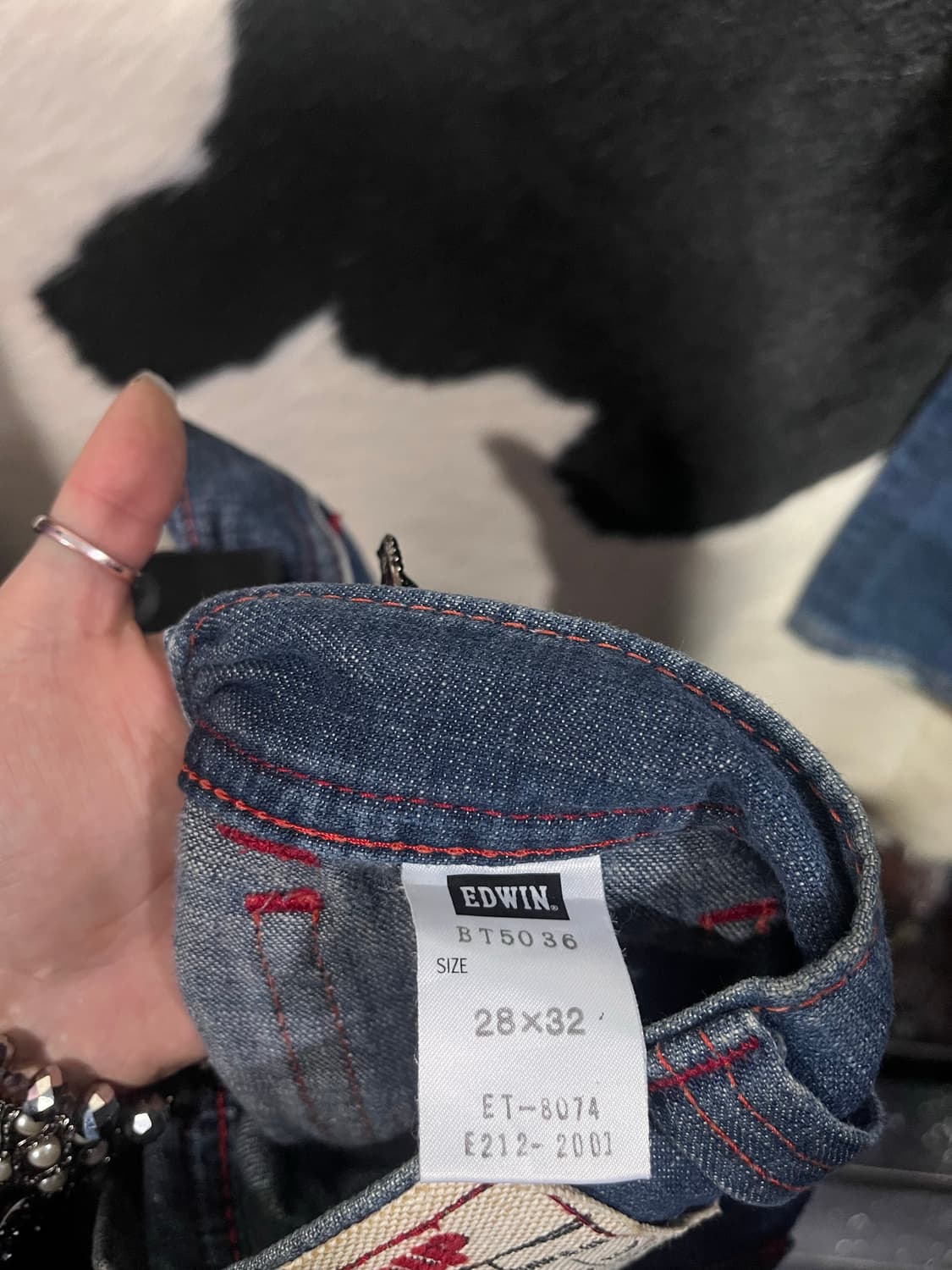 Edwin Blue trip 503 데님 상품이미지4