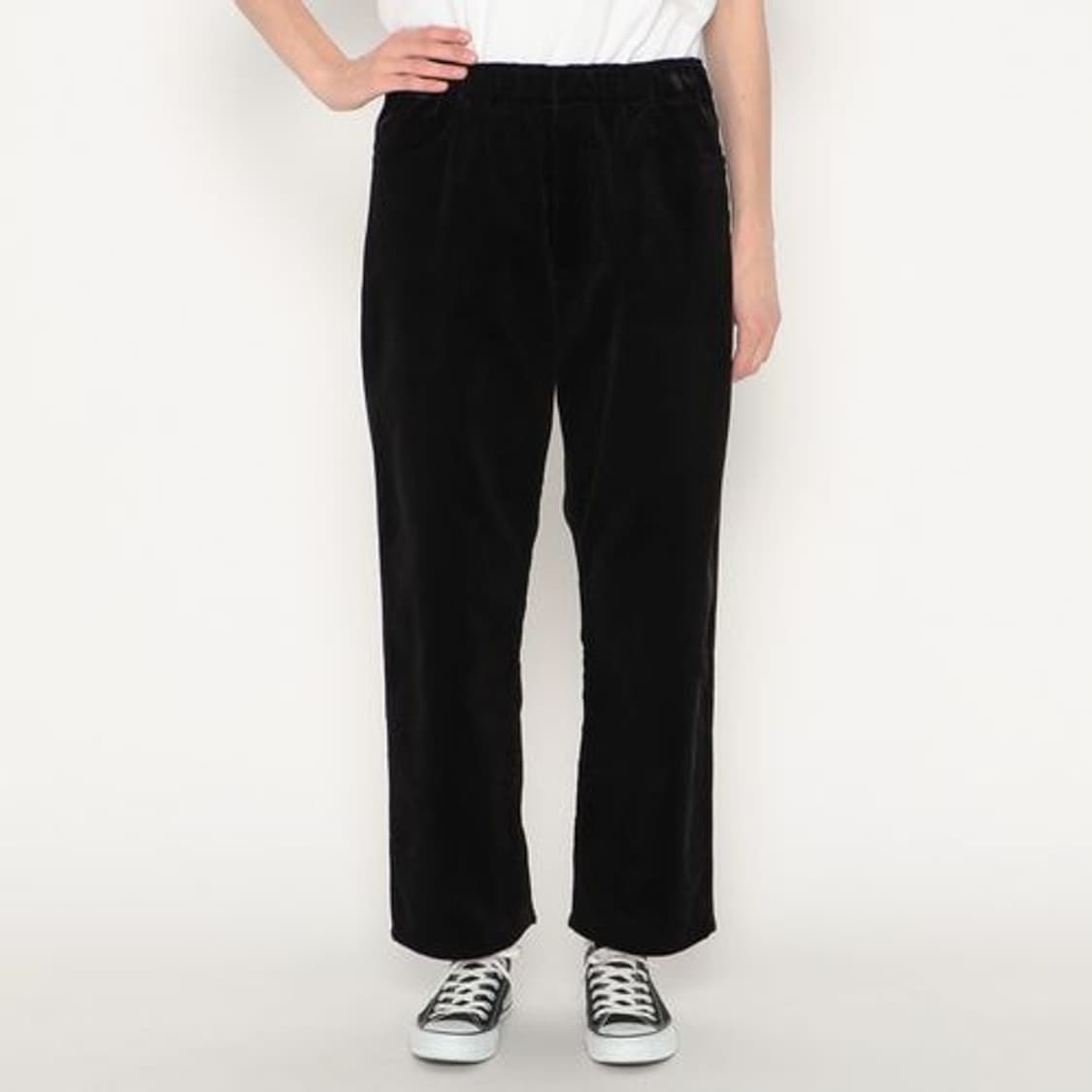 단톤 코듀로이 이지 팬츠 (블랙) 상품이미지7