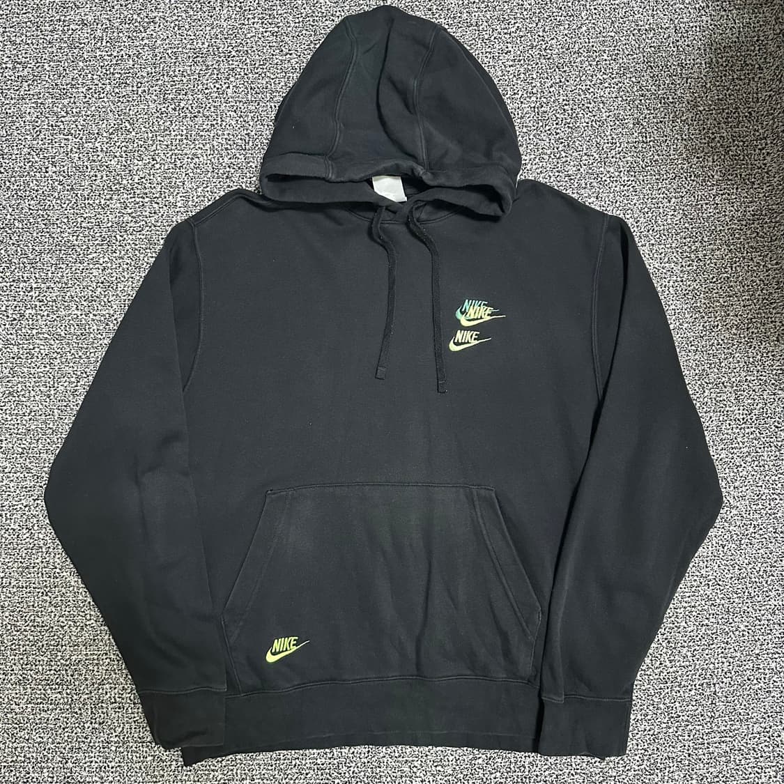 (XL추천) 나이키 블랙 멀티스우시 후드티 상품이미지1