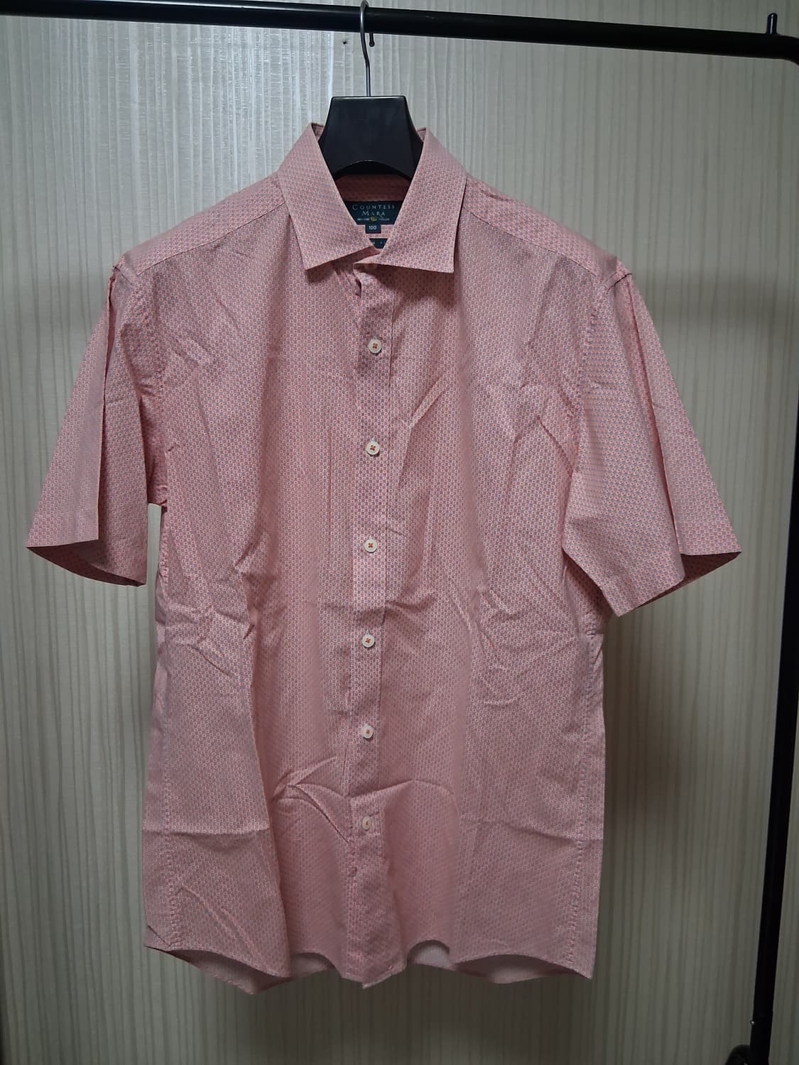 카운테스마라 슬림핏 패턴 셔츠 상품이미지3