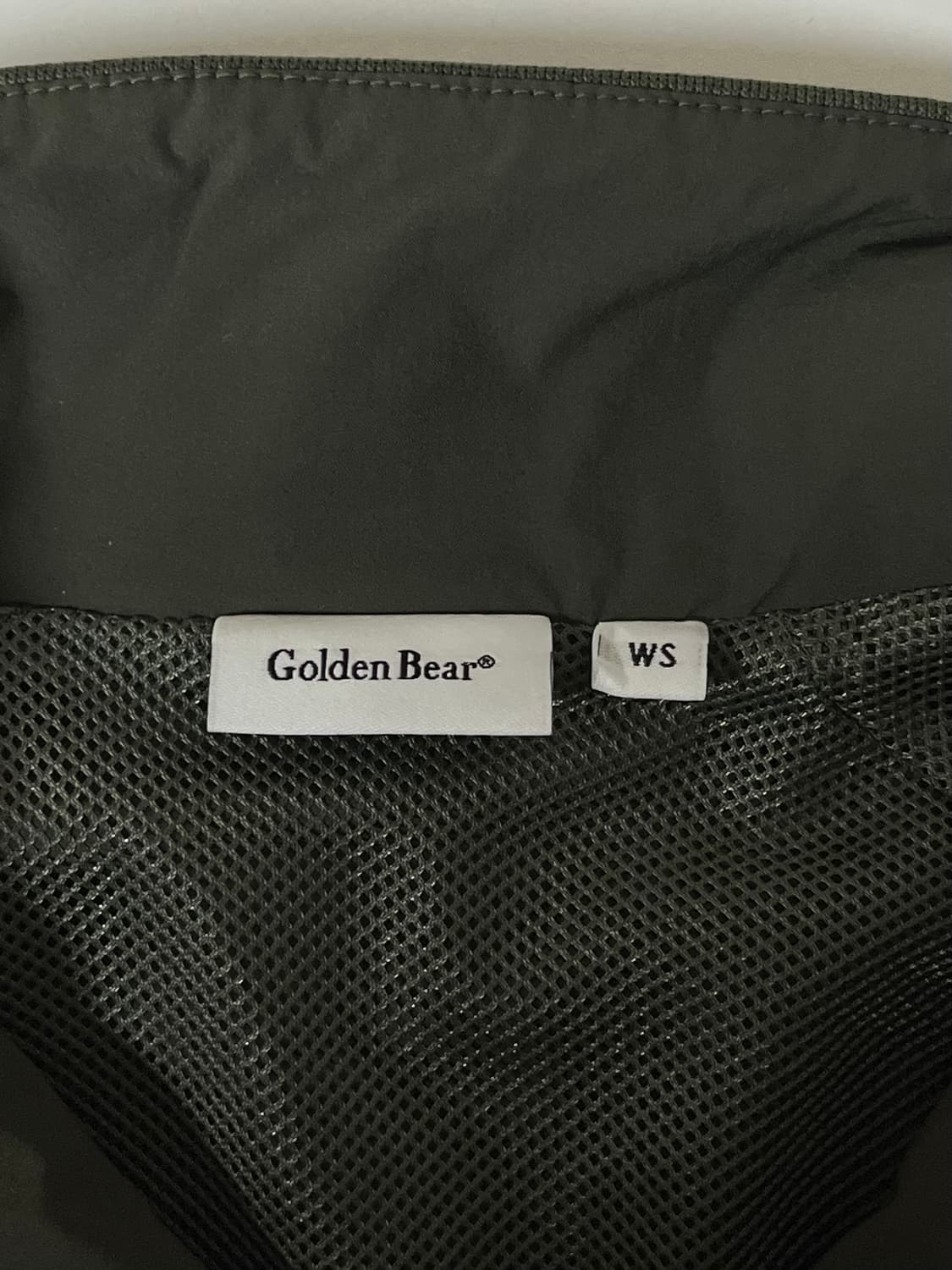 S) 골든베어 여성 바람막이 아노락 카키 상품이미지4