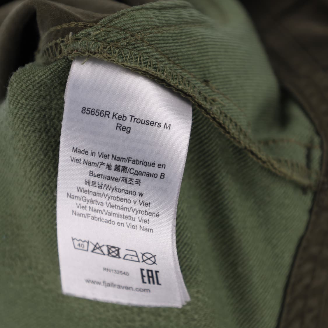 US33 피엘라벤 켑 트라우저 레큘러 팬츠 N7482 상품이미지4