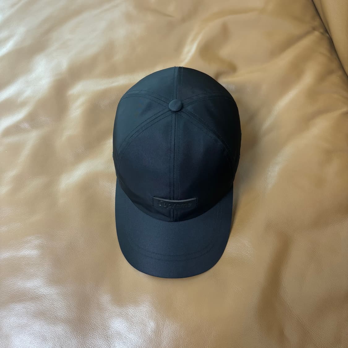 Supreme 슈프림 블랙 6패널 볼캡 모자 (Black) 상품이미지5