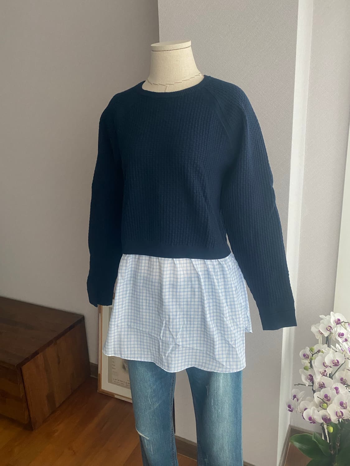 CLUB MONACO 클럽모나코 레이어드스타일 니트(M) 상품이미지3