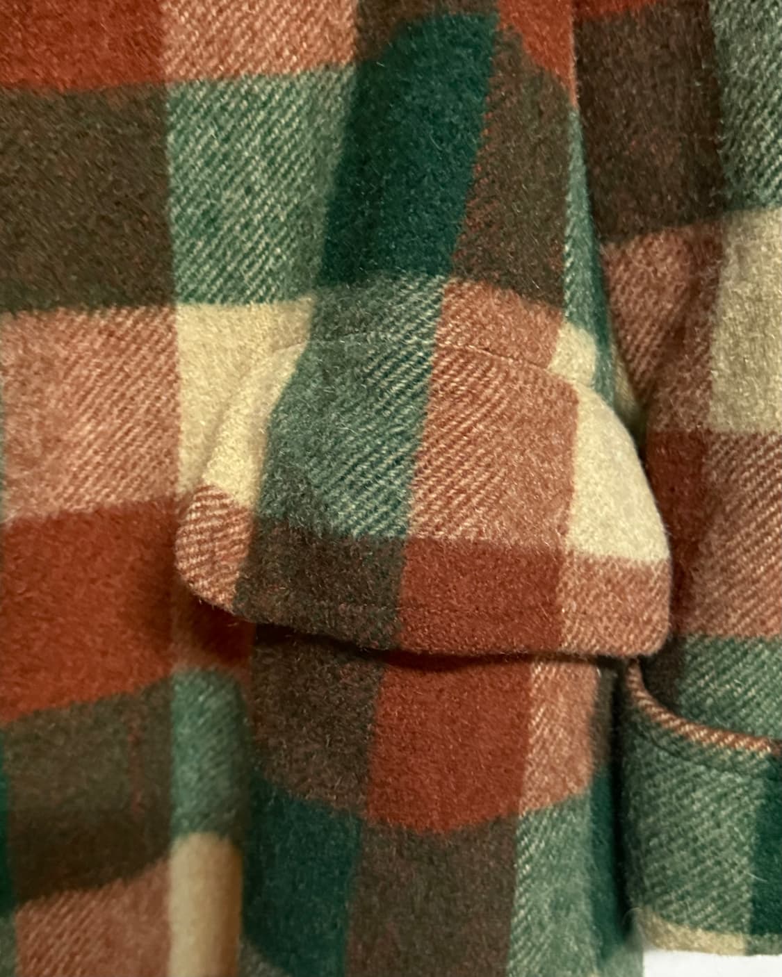 90‘s Winbull 울 체크 싱글코트 M 상품이미지4