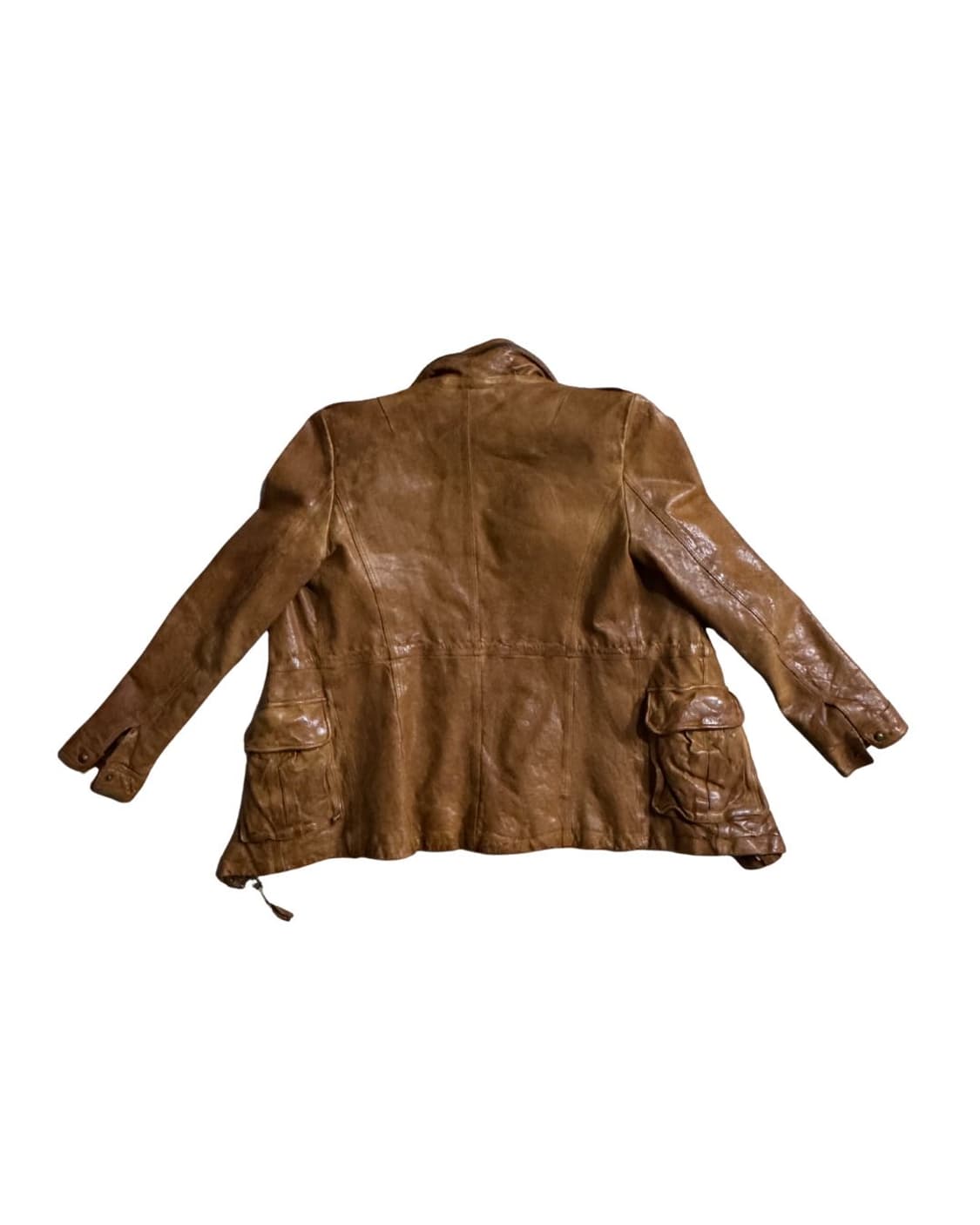 light brown leather jacket 상품이미지2