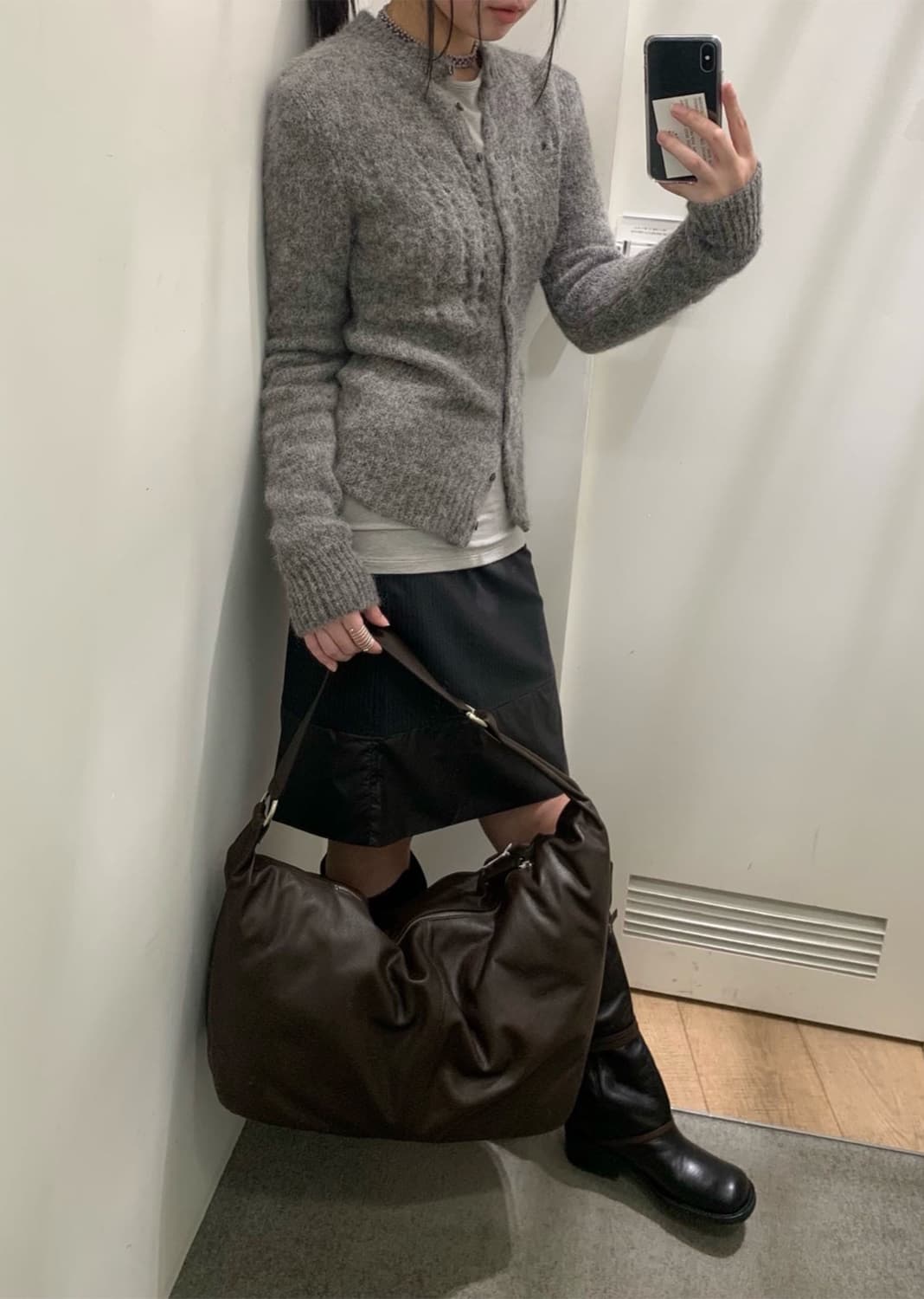 [36]팔로마울 Ongi 믹스 스커트 상품이미지6