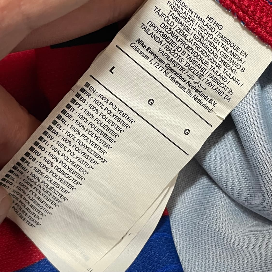 [L] 바르셀로나 16-17 홈 유니폼 메시 상품이미지8