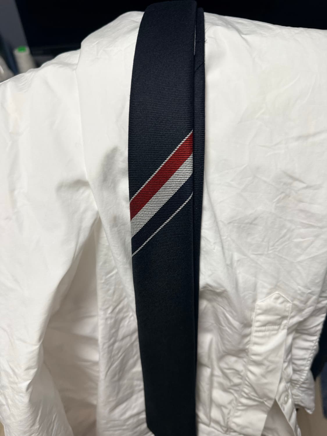 톰브라운 삼선 넥타이 네이비 상품이미지1