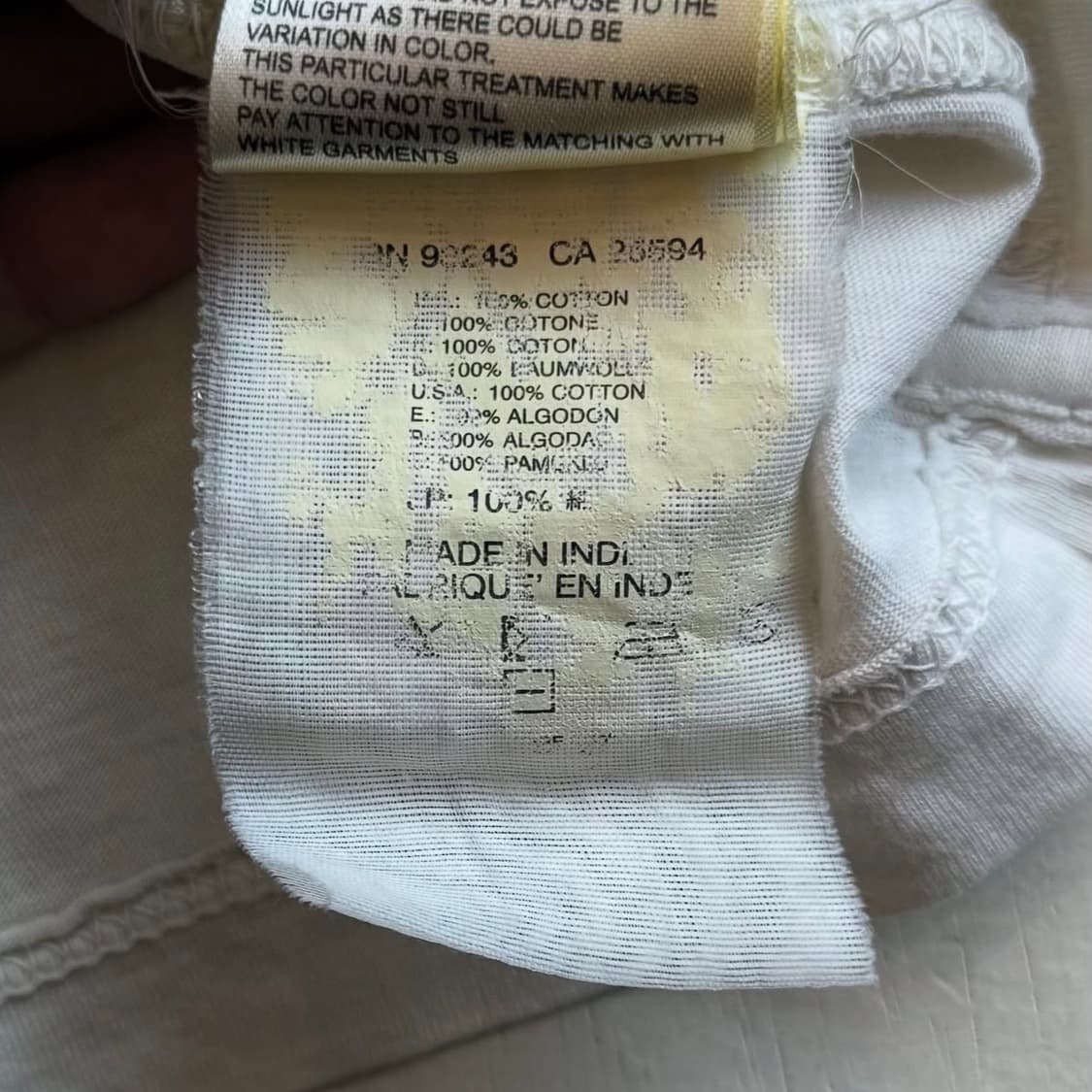 디젤 그래픽 브이넥 티셔츠 상품이미지8