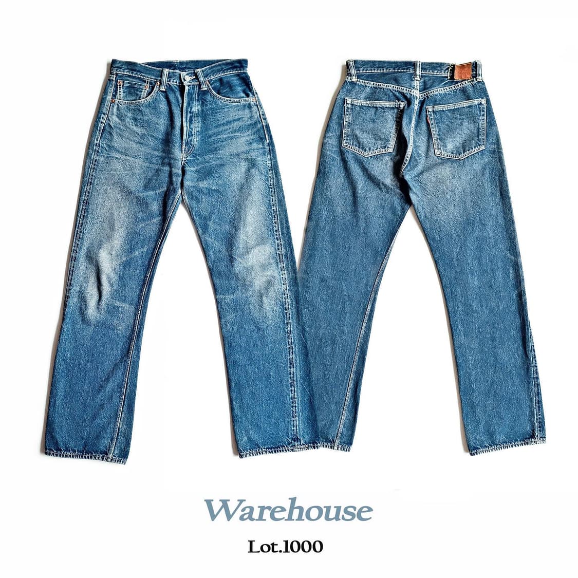 웨어하우스 lot1000 골드 셀비지 데님 28-29 상품이미지1