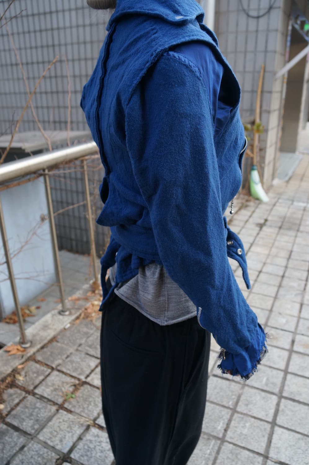 준야 와타나베 꼼데가르송 07aw 축융 라이더 자켓 상품이미지10