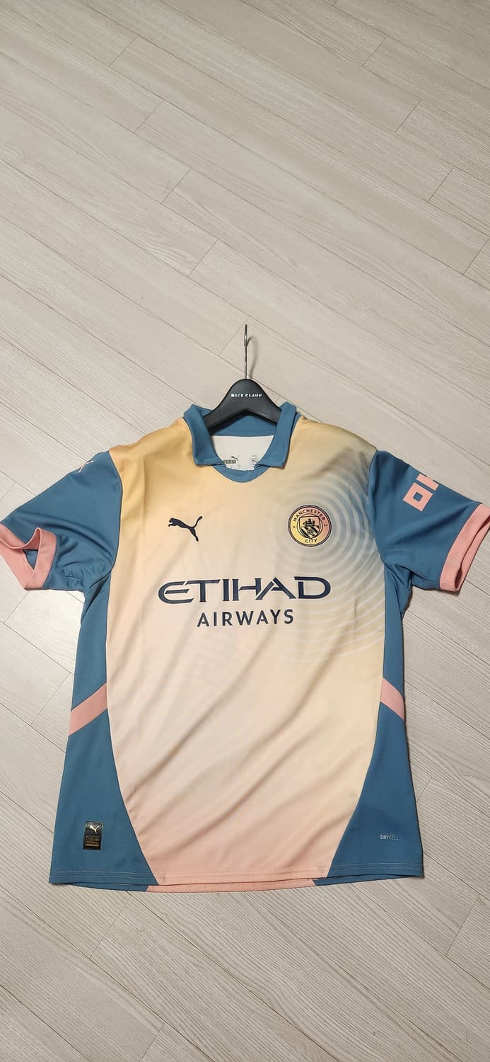 맨시티 오아시스 더브라위너 유니폼 XL-L 교환 상품이미지1