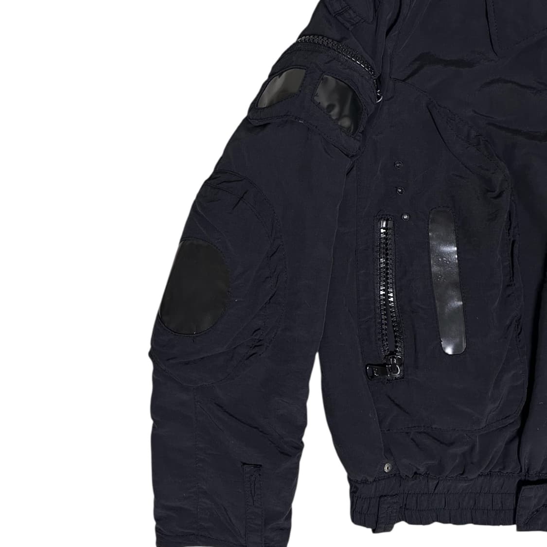 03AW 돌체앤가바나 아카이브 고글 봄버 자켓 블랙 상품이미지3