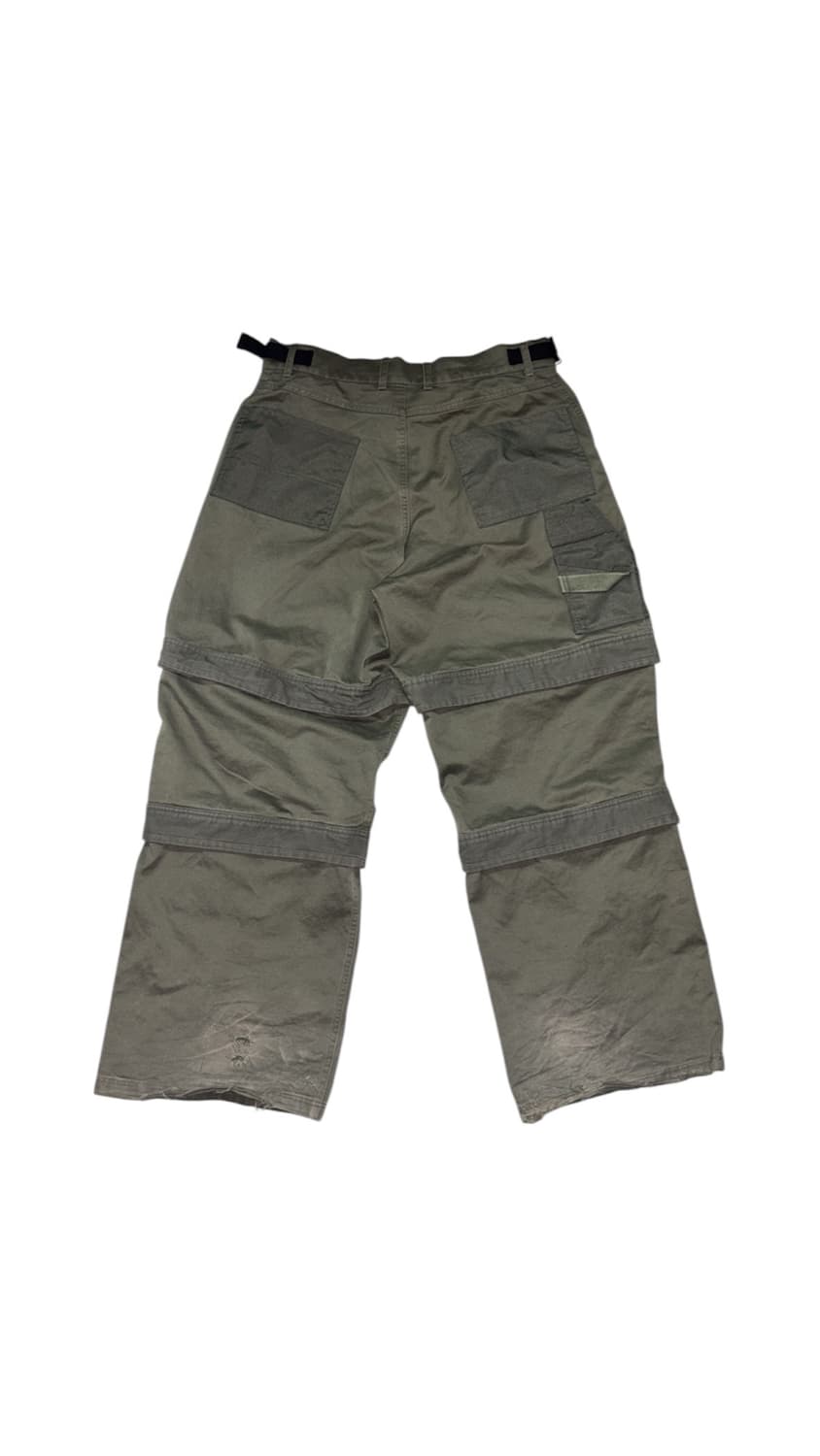 Far Archive Layerd Work Pants Olive 상품이미지3