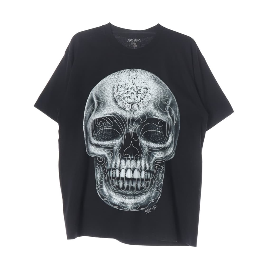 락창 빈티지 빅 로고 해골 그래픽 티셔츠 L 상품이미지1