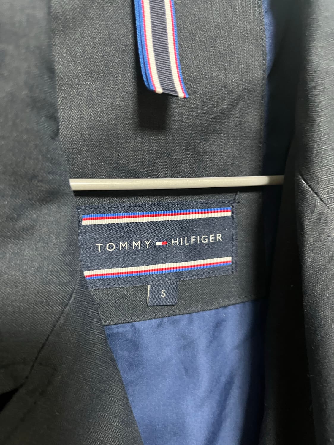 타미힐피거 네이비 트렌치코트 S 상품이미지5