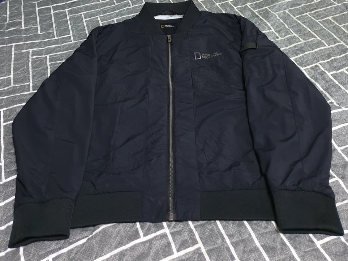 내셔널지오그래픽 나일론 어반시티 블루종 자켓 블랙 (XL) 상품이미지1